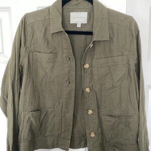 Lucky Brand Linen Jacket